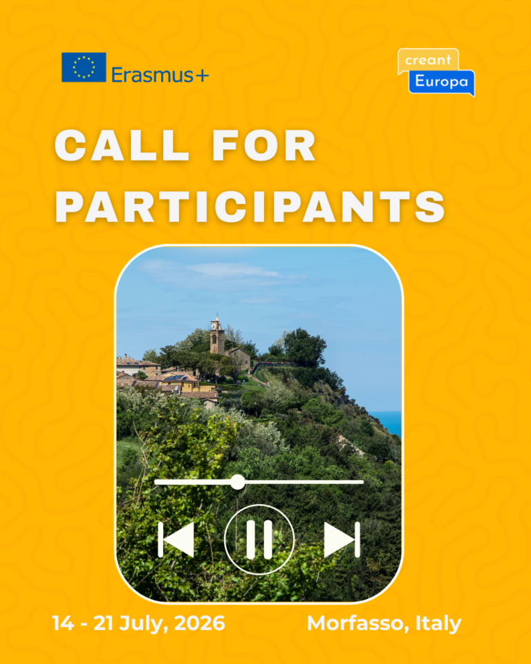 Call for Spanish participants! Erasmus+ training course “VOICE Podcast” in Italy